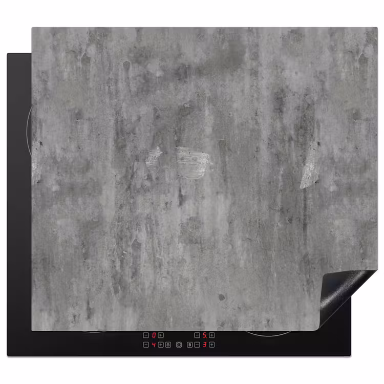 Protection plaque induction - Rouille - Béton - Motif — 1