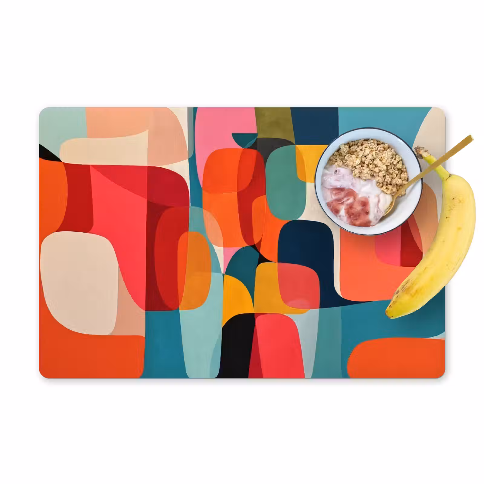 Sets de table en vinyle - Formes - Colorées - Abstraites - Avions — 1