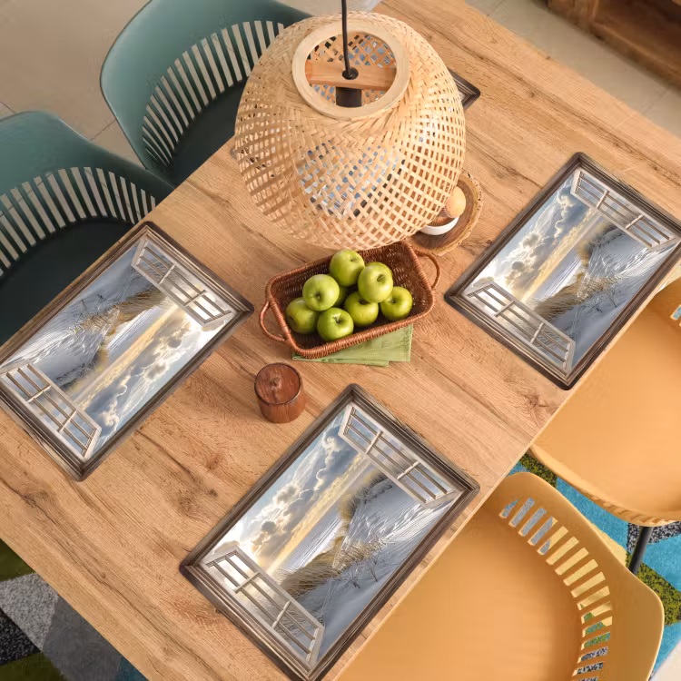 Sets de table en vinyle - vista - Plage - Dunes - Mer - Nature — 3