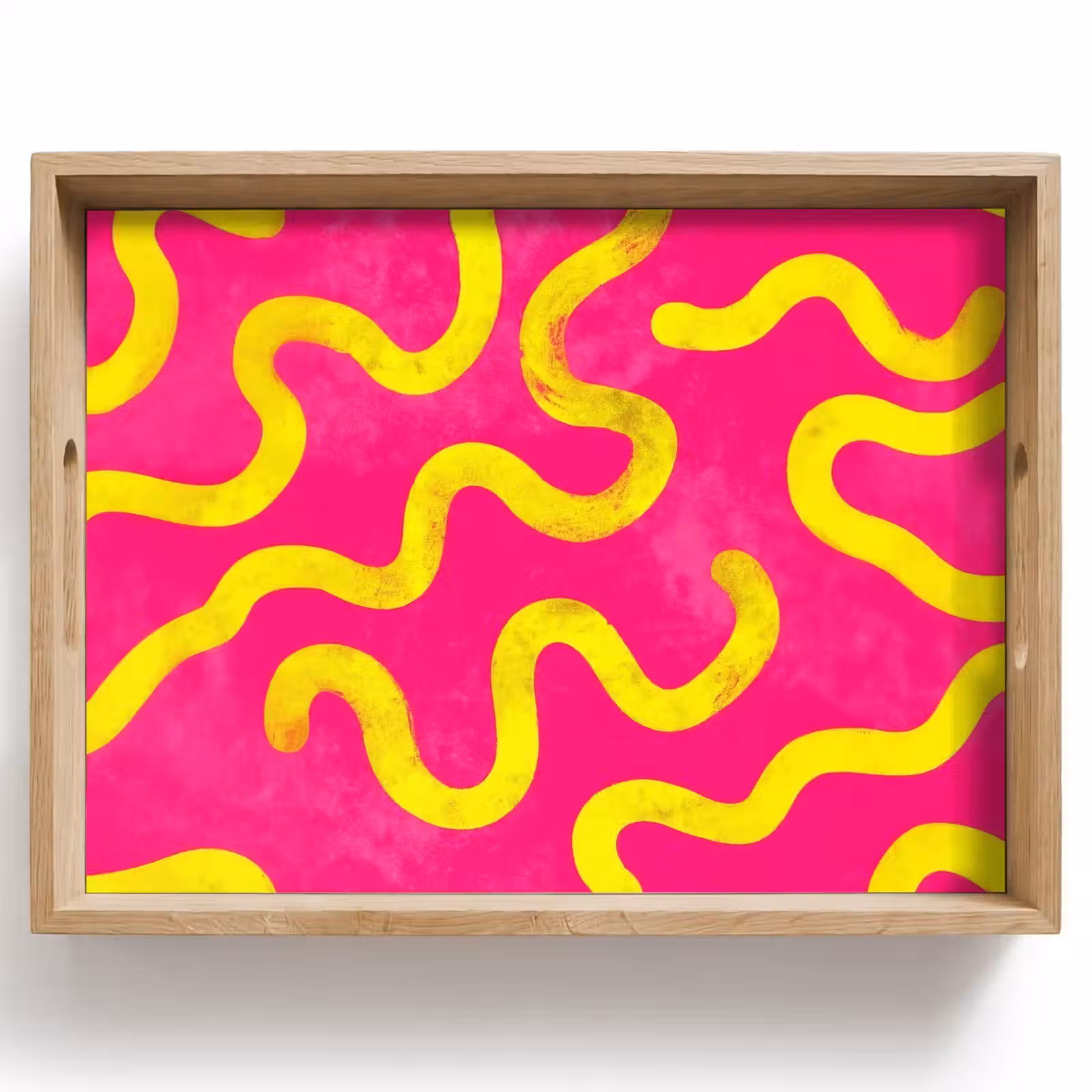 Plateau - Ligne - Jaune - Abstrait — 1