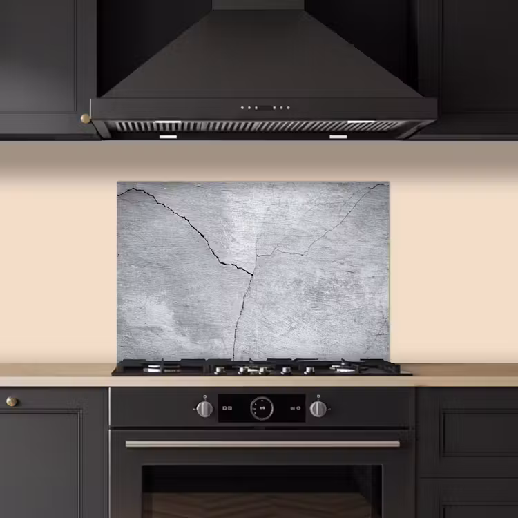 Fond de hotte - Béton - Déchirure - Gris — 5