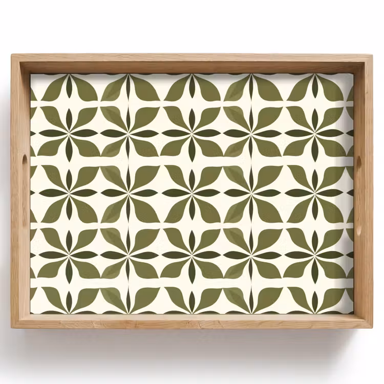Plateau - Botanique - Rétro - Vert — 1