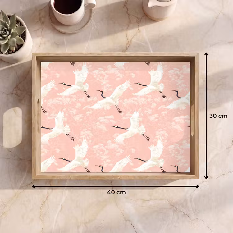 Plateau - Grue - Blossom - Rose — 7