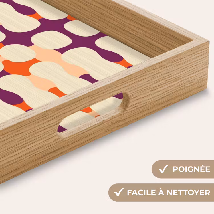 Plateau - Moderne - à motifs - coloré — 8