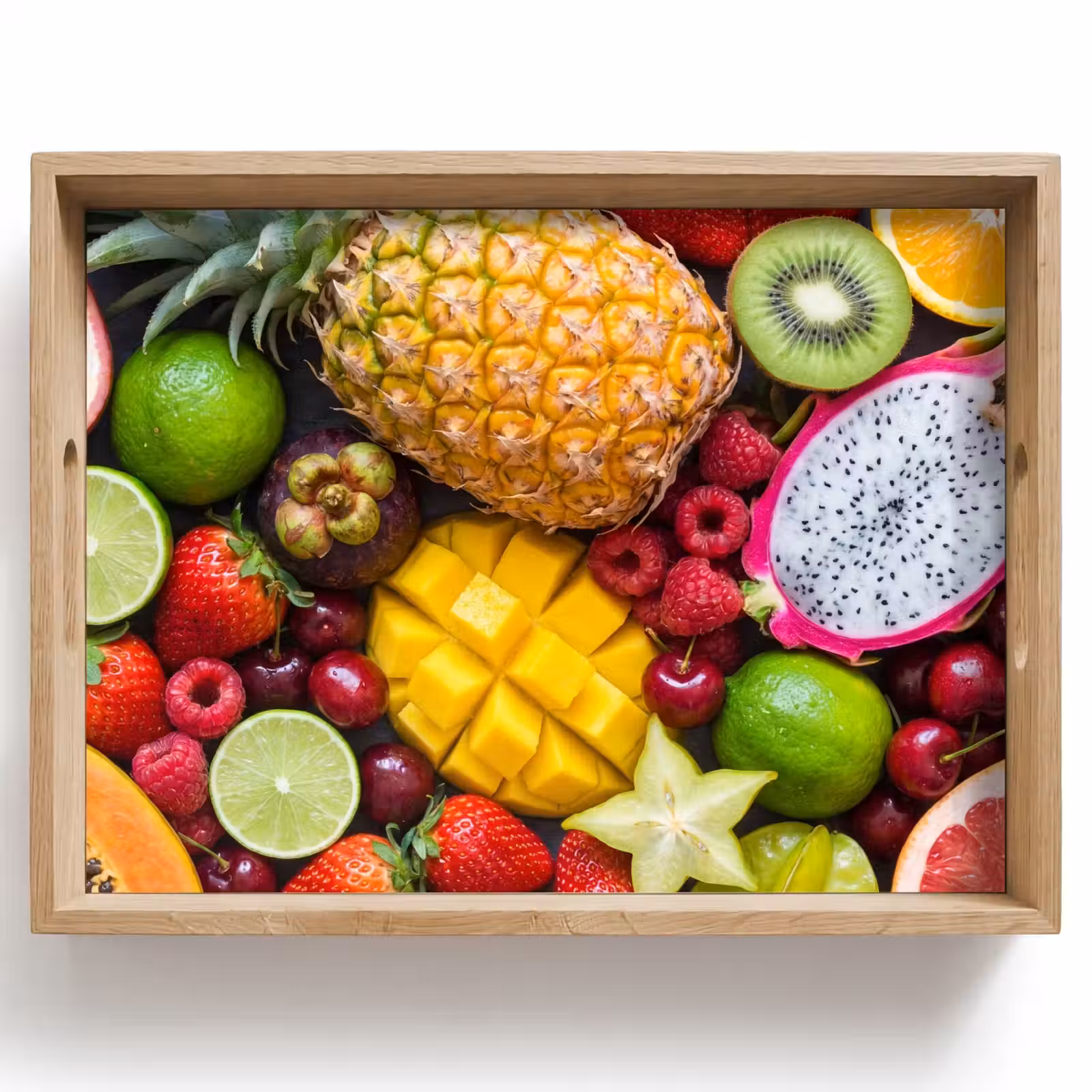 Plateau - Fruits - Assortiment - Frais - Sains - Colorés — 1