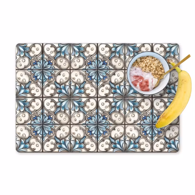 Set de table – 6 pièces - Baroque - Tile - Coloré — 1