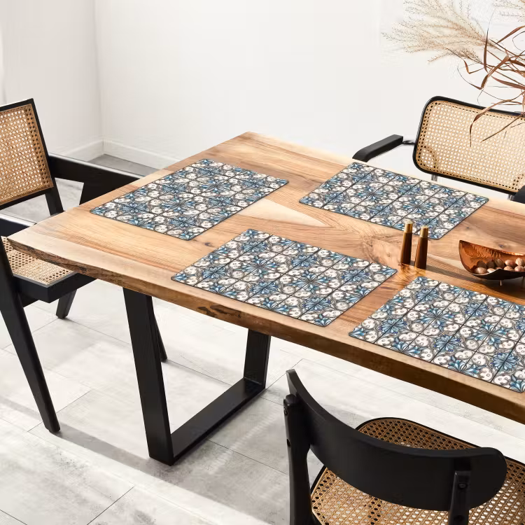 Set de table – 6 pièces - Baroque - Tile - Coloré — 4