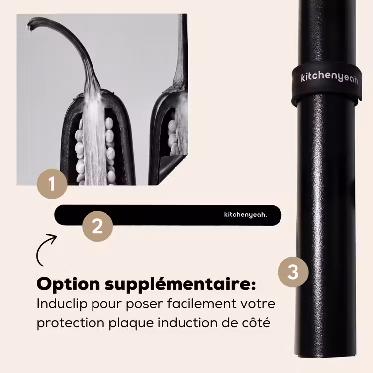 Protection plaque induction - Poivrons - Noirs - Blancs - Cadres de semences — 8