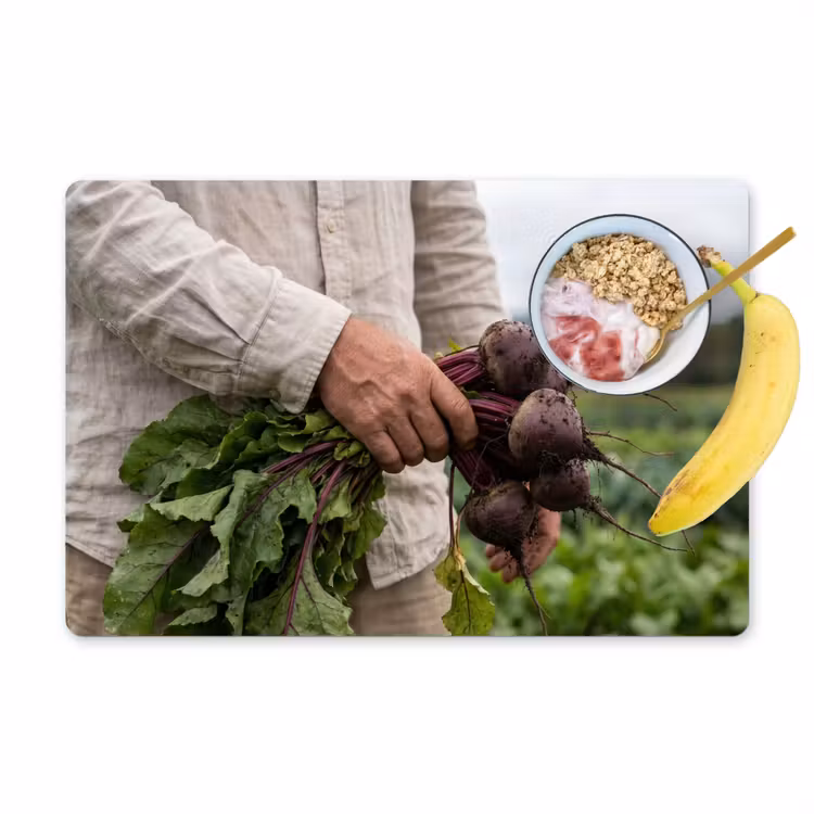 Set de table – 6 pièces - Betteraves - Fraîches - Potager — 1