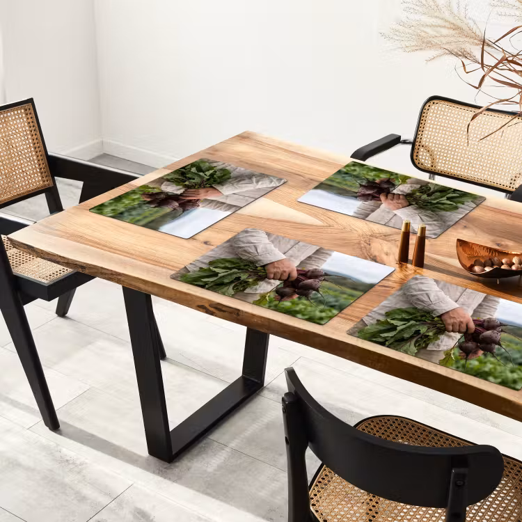 Set de table – 6 pièces - Betteraves - Fraîches - Potager — 4