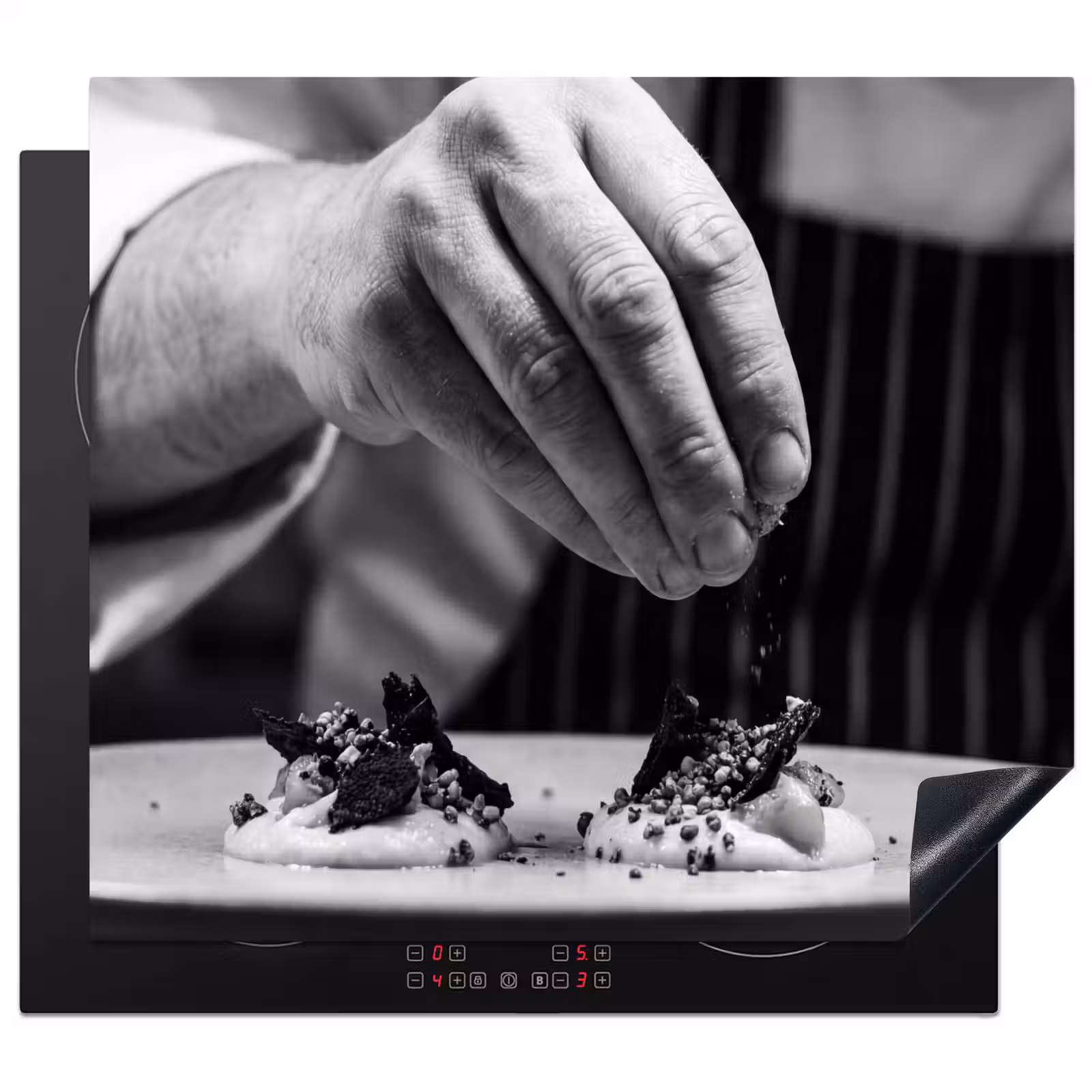 Protection plaque induction - Chef - garniture - plat — 1