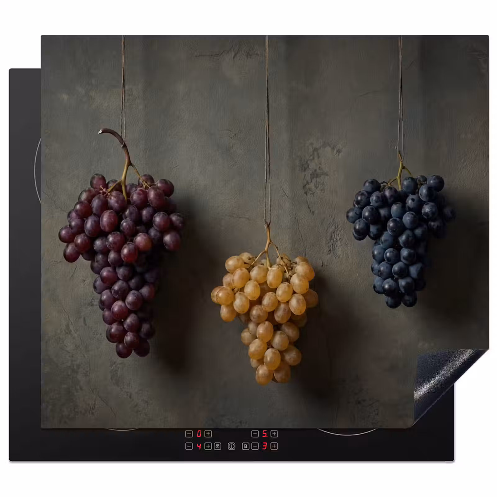 Protection plaque induction - Raisins - Coloré - Mur — 1