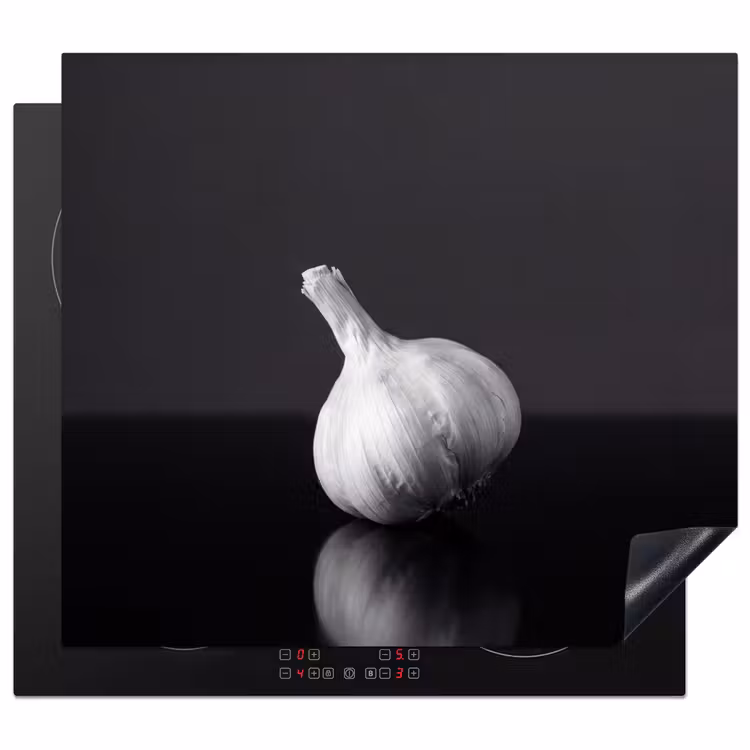 Protection plaque induction - Ail - Noir - Blanc — 1