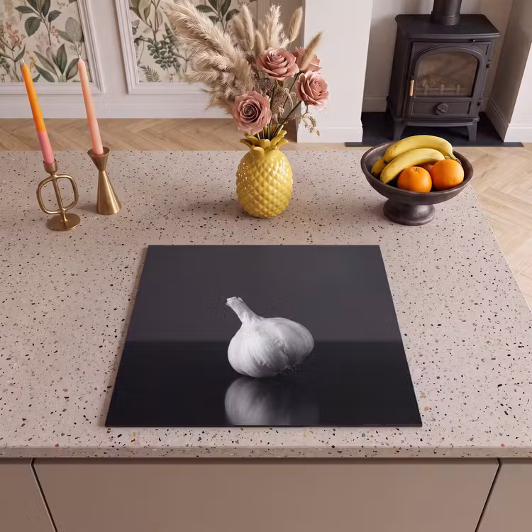 Protection plaque induction - Ail - Noir - Blanc — 3