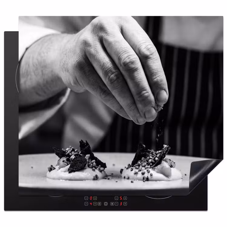 Protection plaque induction - Chef - garniture - plat — 1