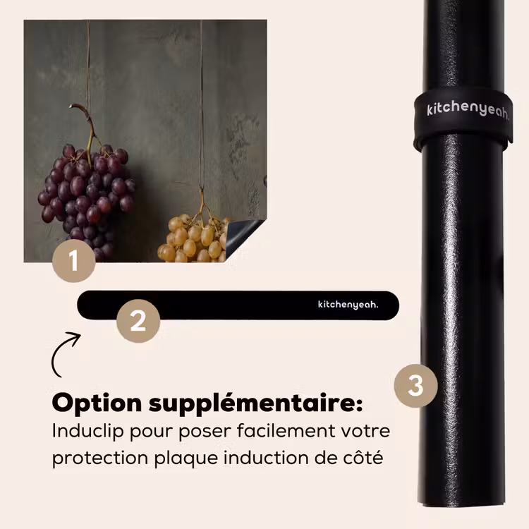 Protection plaque induction - Raisins - Coloré - Mur — 8