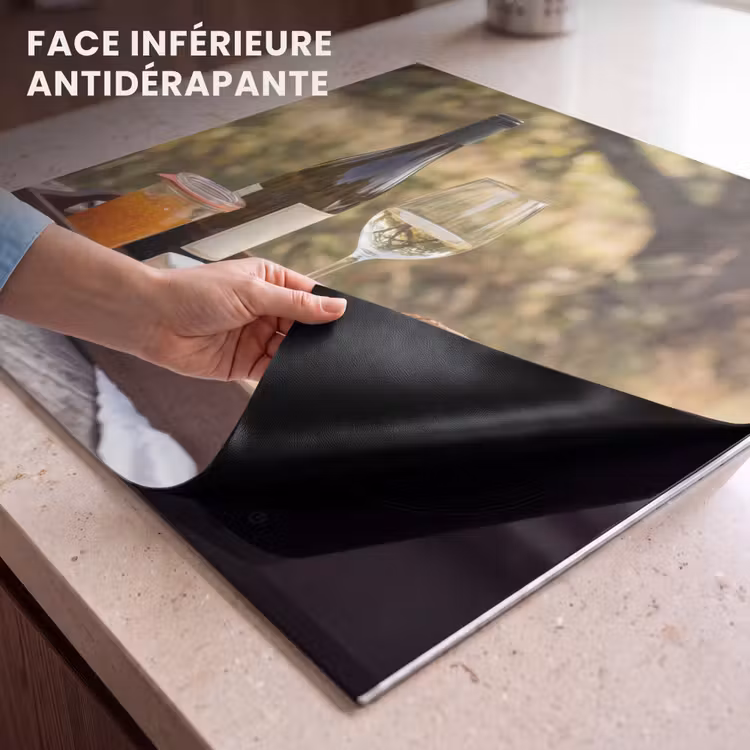 Protection plaque induction - Pique-nique - Vin - Plateau de fromage — 7