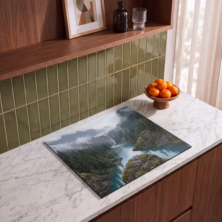Protection plaque induction - Cascade - Arbres - Montagnes — 4