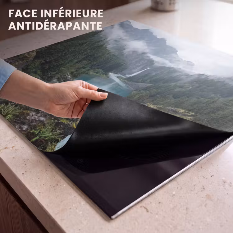 Protection plaque induction - Cascade - Arbres - Montagnes — 7