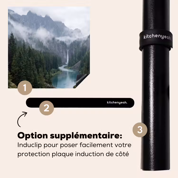 Protection plaque induction - Cascade - Arbres - Montagnes — 8