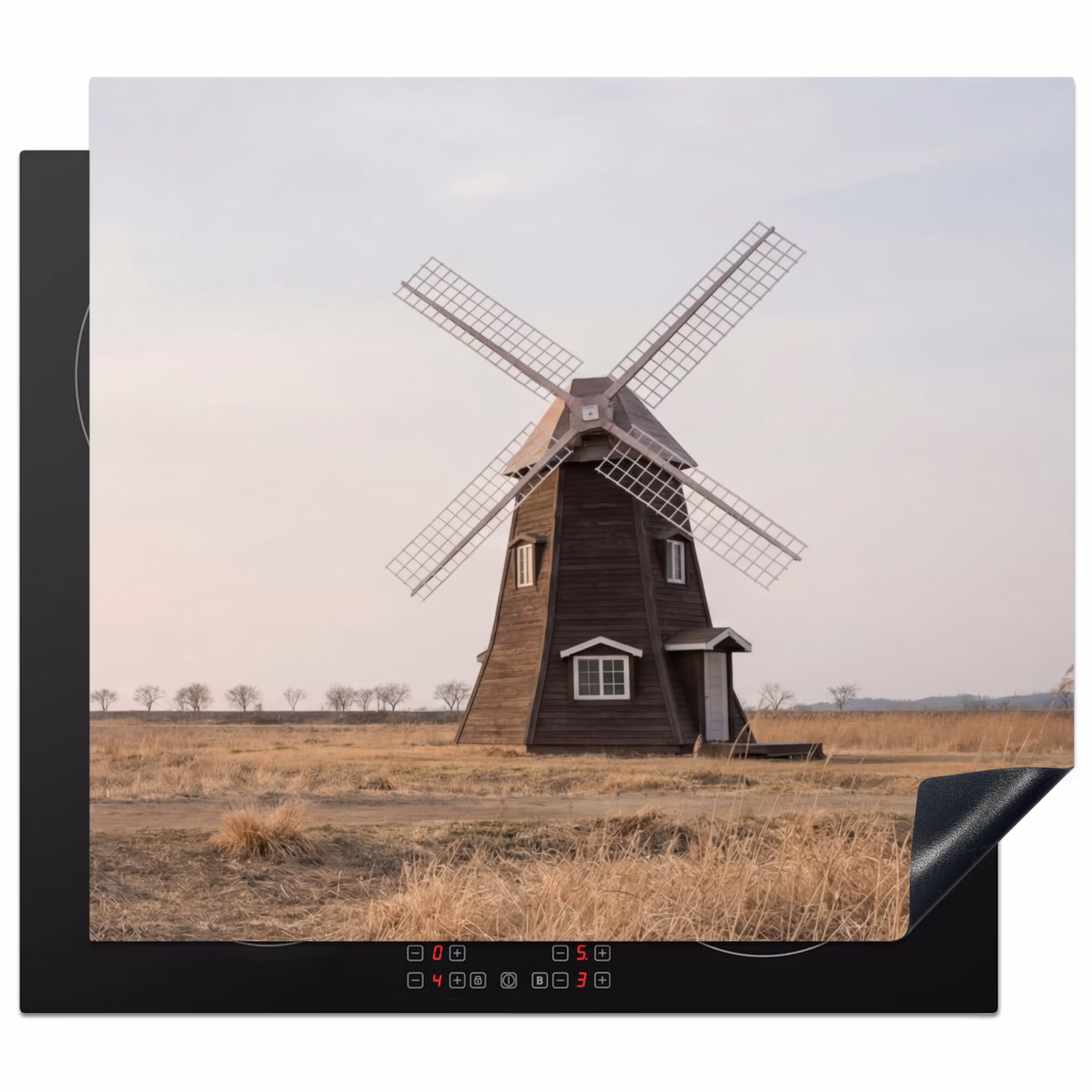 Protection plaque induction - Éoliennes - Paysage - Champ — 1