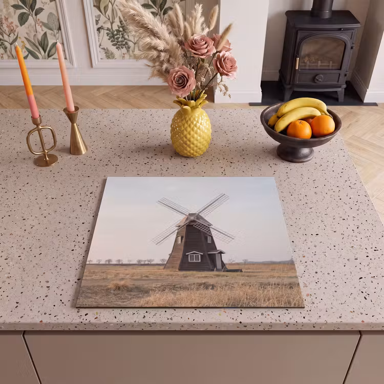 Protection plaque induction - Éoliennes - Paysage - Champ — 3