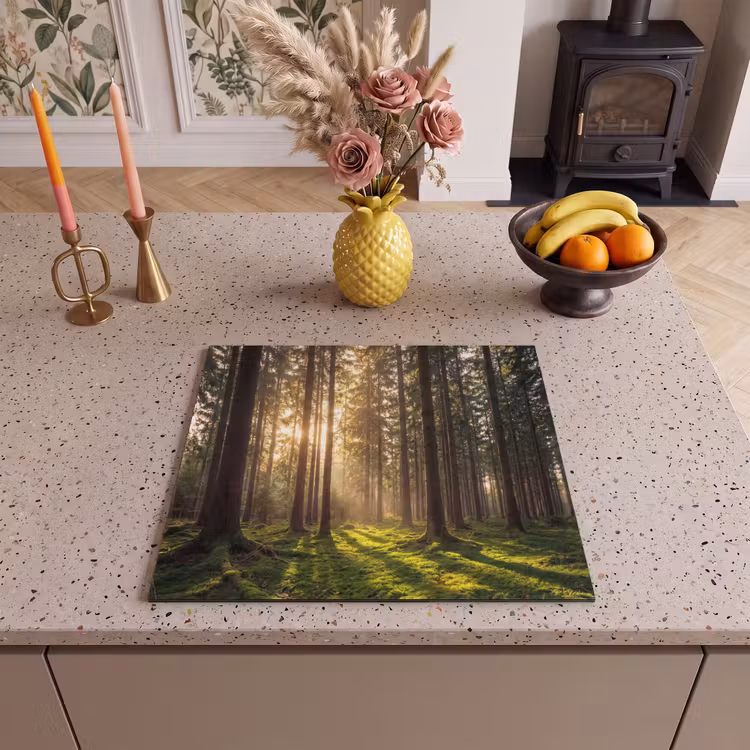Protection plaque induction - Forêt - Herbe - Soleil — 3