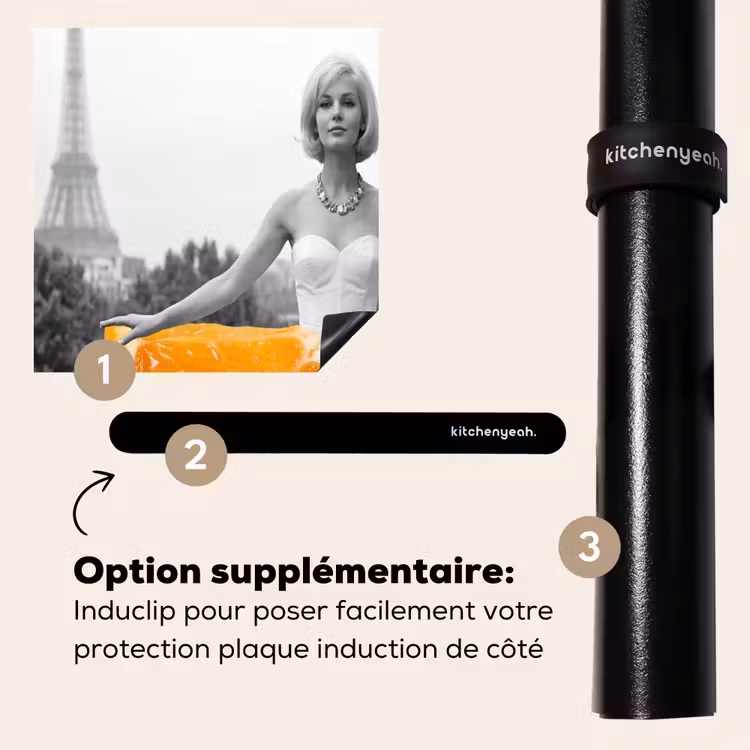 Protection plaque induction - Orange - Tour Eiffel - Femme — 8