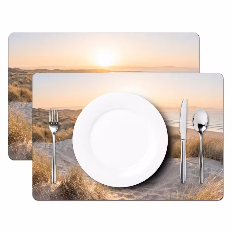 Set de table – 6 pièces - Dunes - Plage - Mer — 2