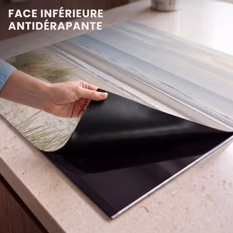 Protection plaque induction - Plage de sable - Nuageux - Dunes — 7
