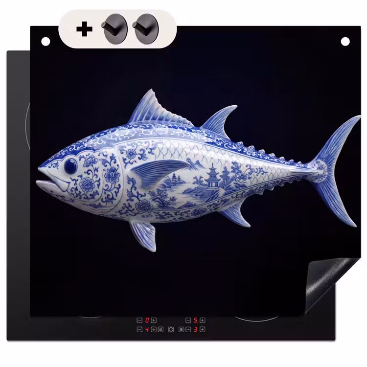 Protection à induction avec crochets - Porcelaine - Thon - Delftware — 3