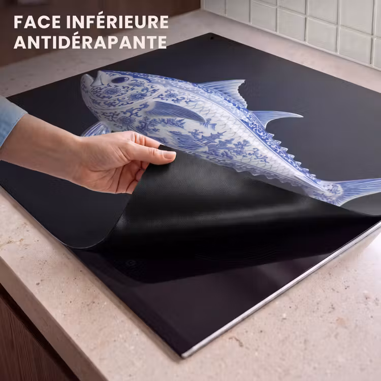 Protection à induction avec crochets - Porcelaine - Thon - Delftware — 4