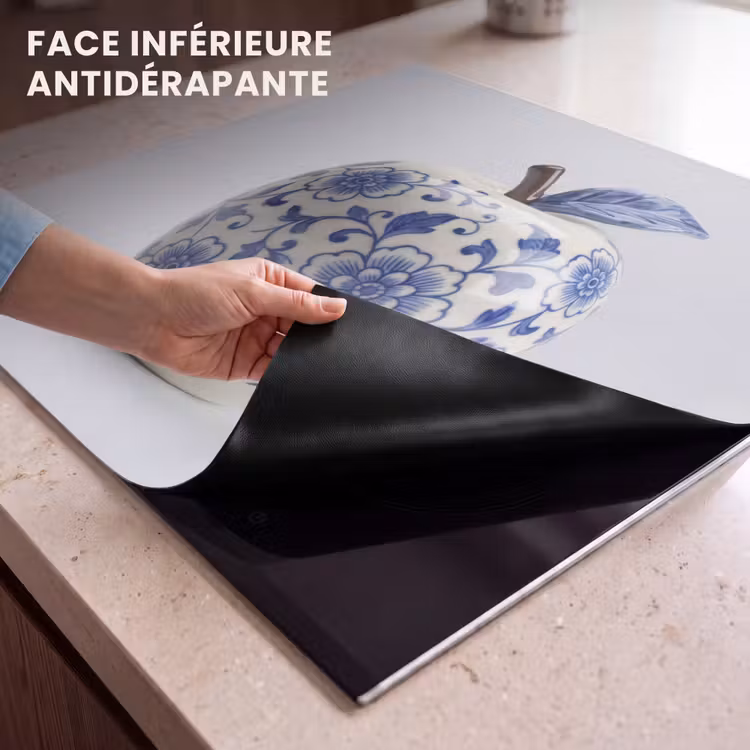 Protection plaque induction - Pomme - Bleu - Classique — 7