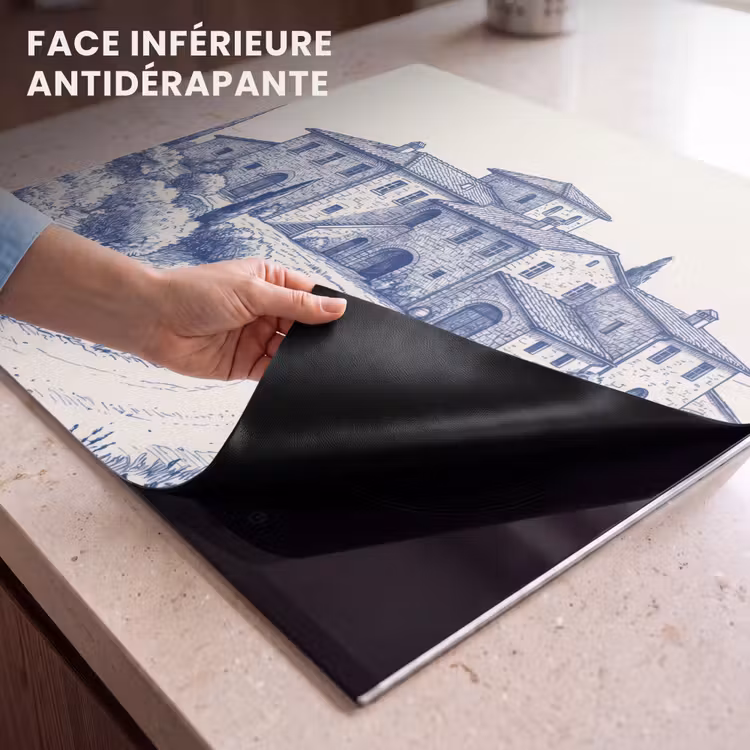 Protection plaque induction - Rustique - Estate - Bleu — 7