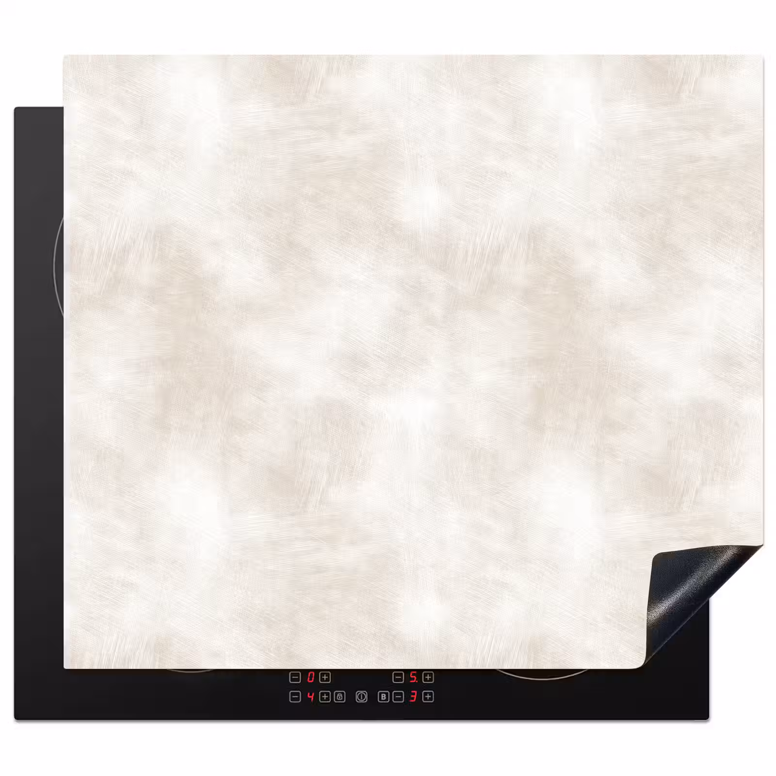 Protection plaque induction - Subtil - Texture - Beige — 1