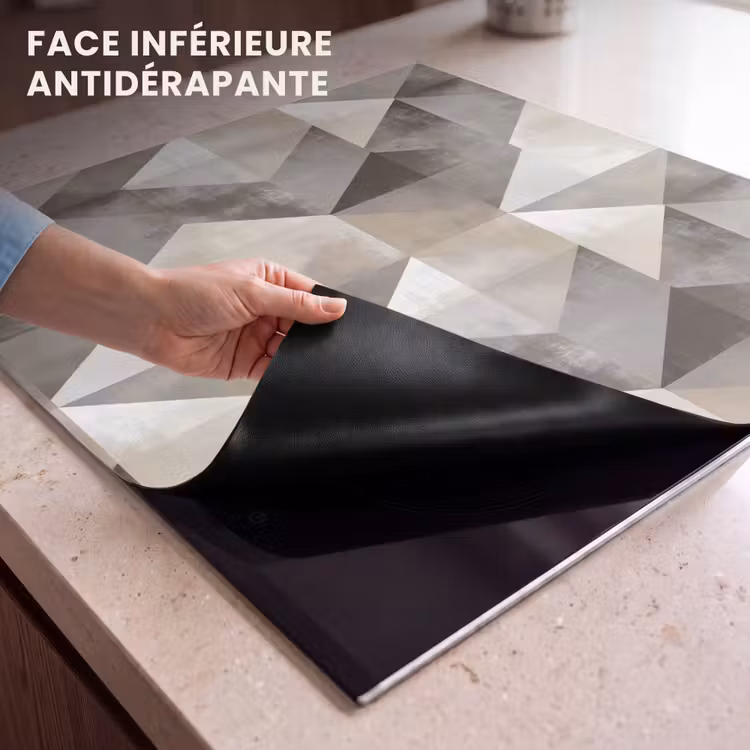 Protection plaque induction - Géométrique - Motif - Tons de terre — 7
