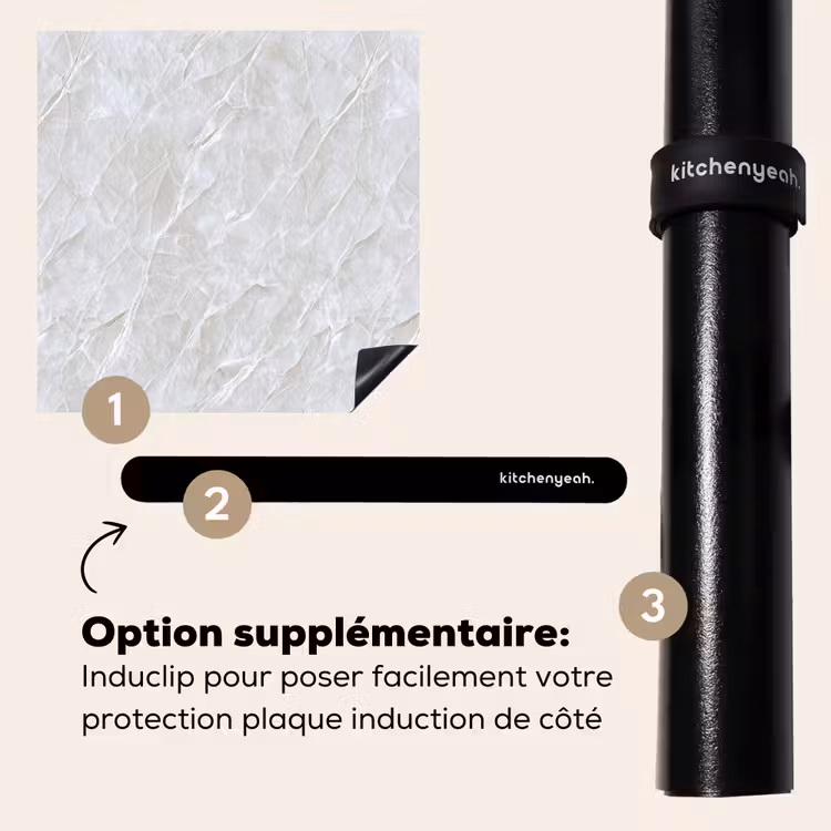 Protection plaque induction - Surface - Texture - Gris — 8