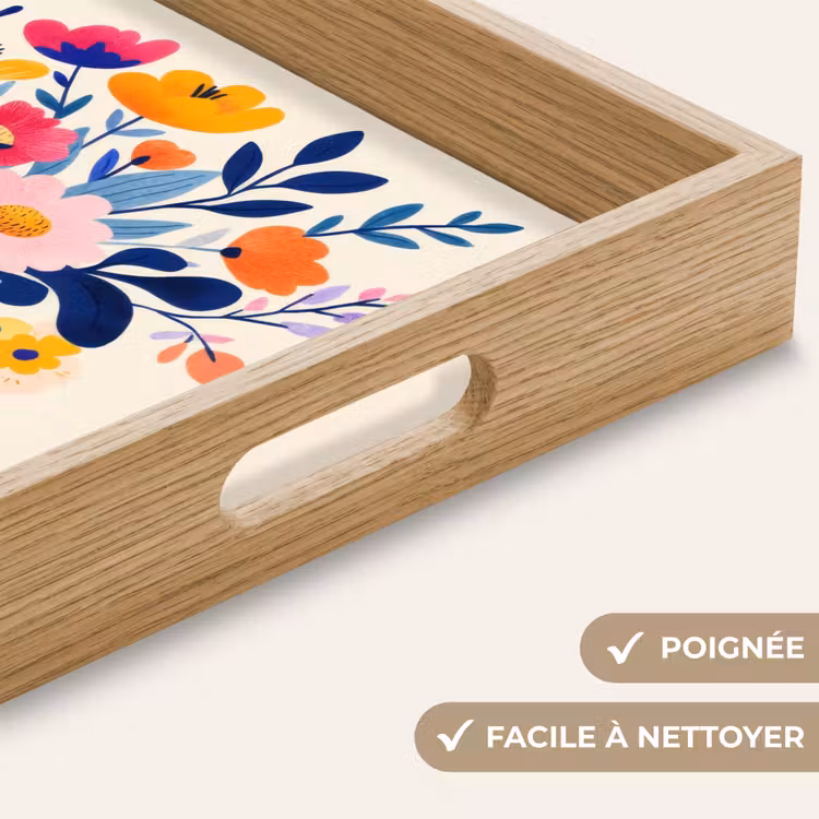 Plateau - Vase - Fleurs - Bouquet — 8