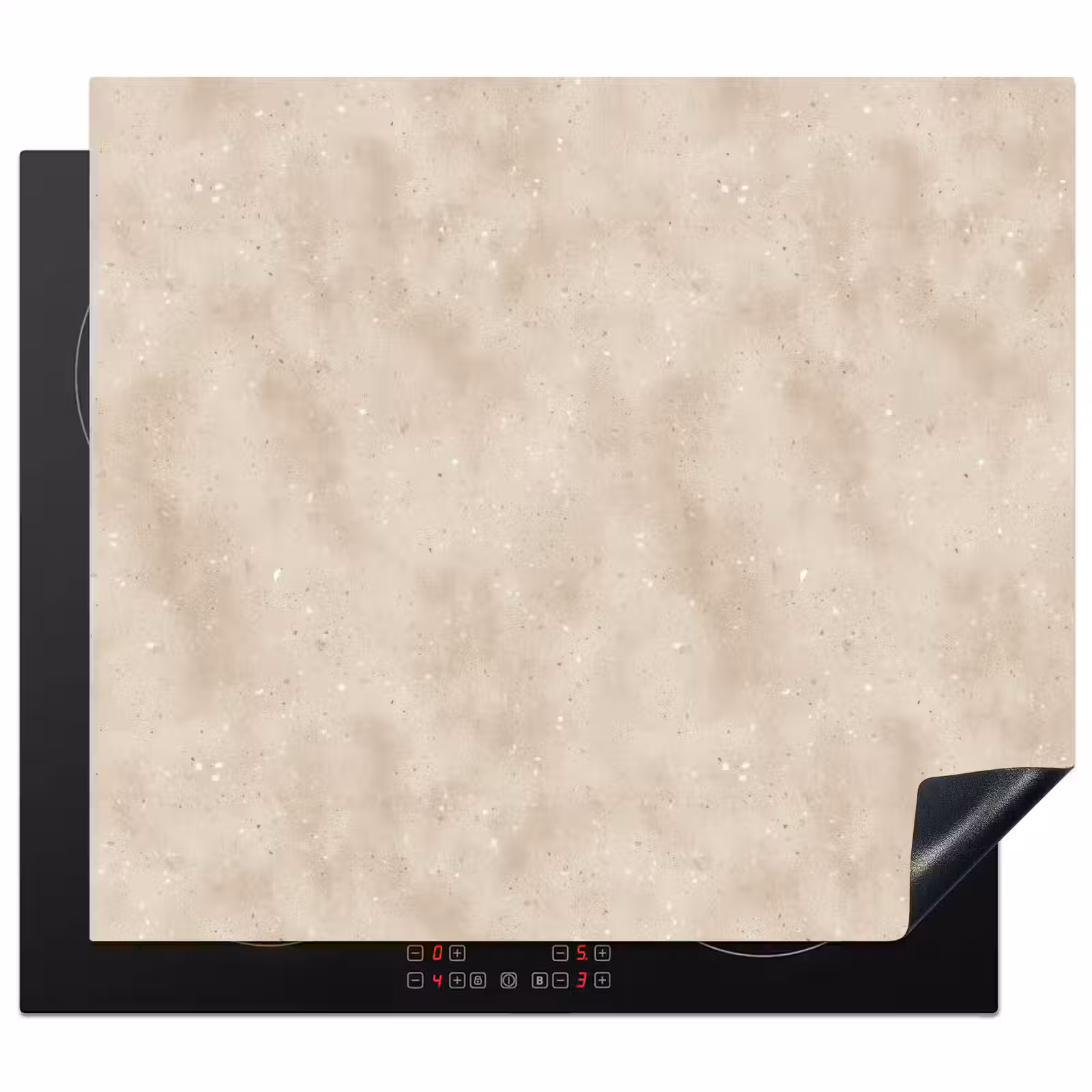 Protection plaque induction - Texture - Speckles - Beige — 1