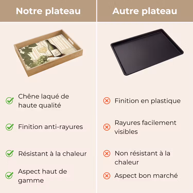 Plateau - Vin - Raisins - Fromage - Feuilles — 9