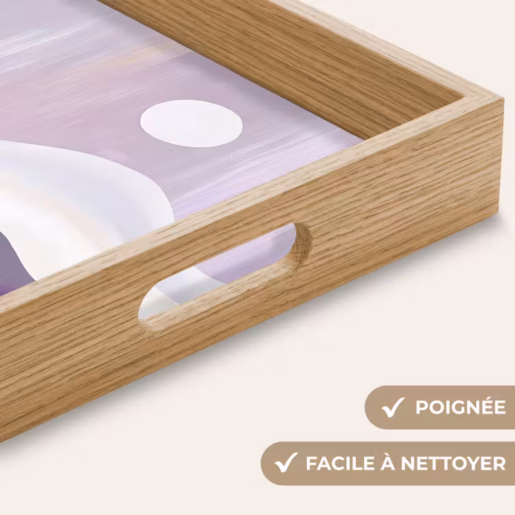 Plateau - Vagues - Collines - Abstrait - Violet — 8