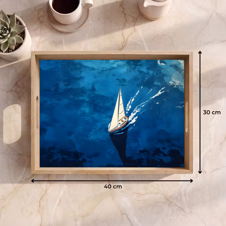 Plateau - Voilier - Eau - Abstrait - Ombre — 7