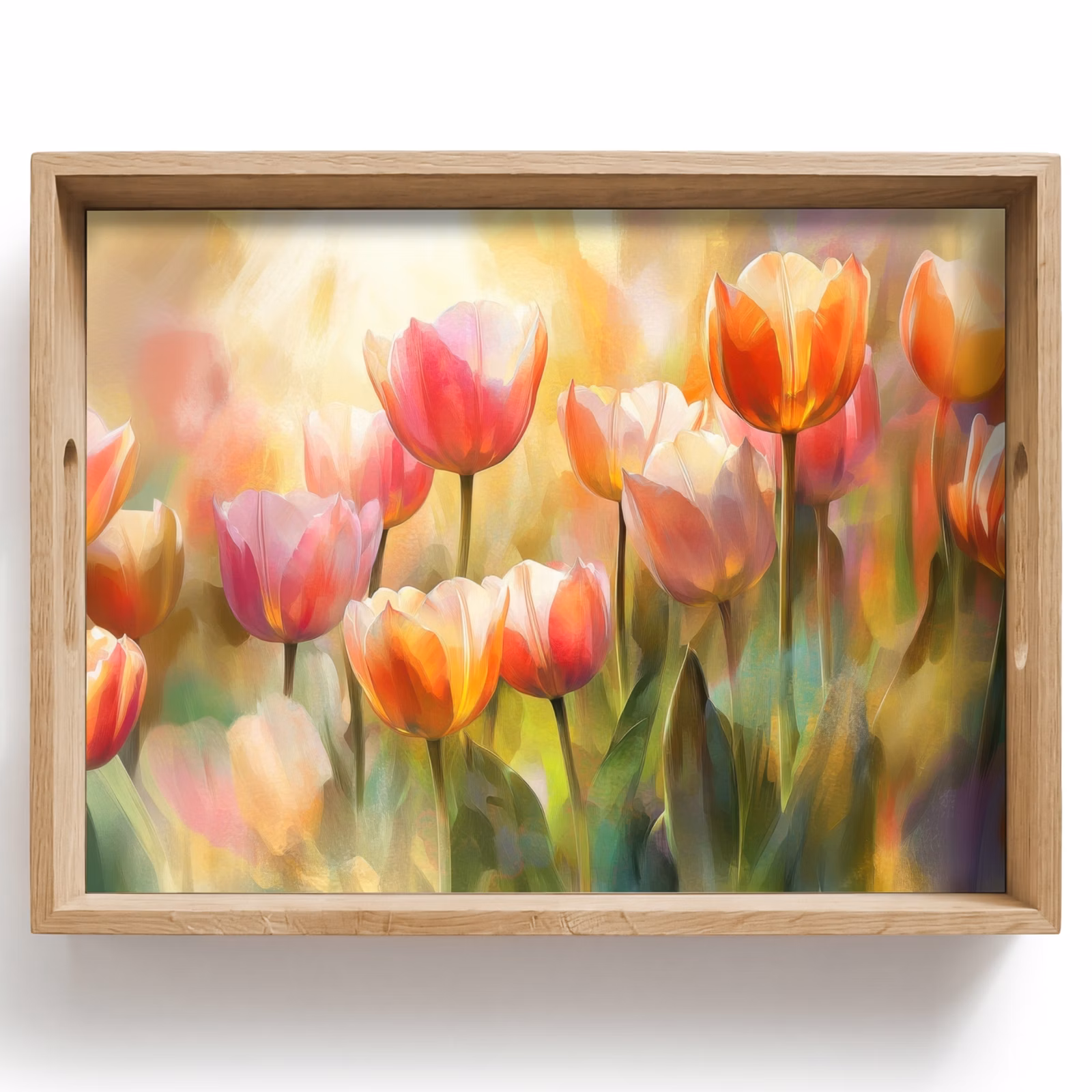 Plateau - Tulipes - Fairytale - Coloré — 1