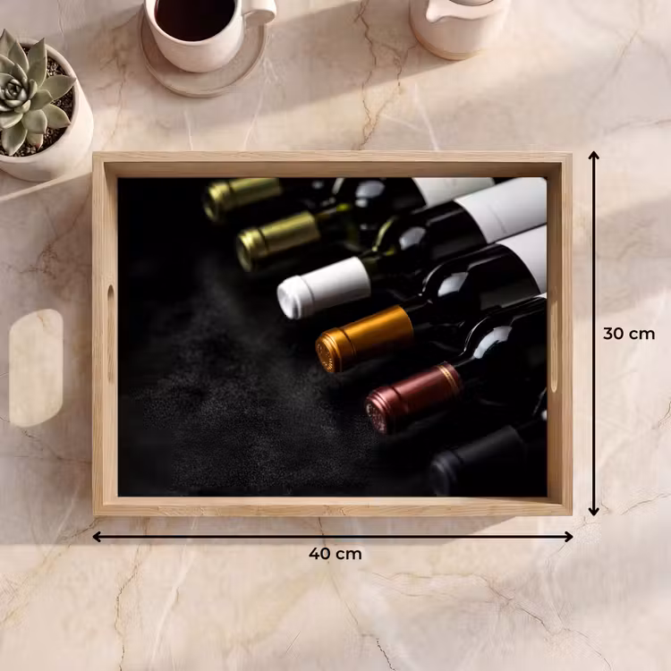 Plateau - Vin - Bouteilles - Variété - Saveurs — 7