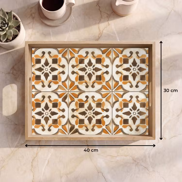 Plateau - Vintage - Espagnol - Décoration - Céramique — 7