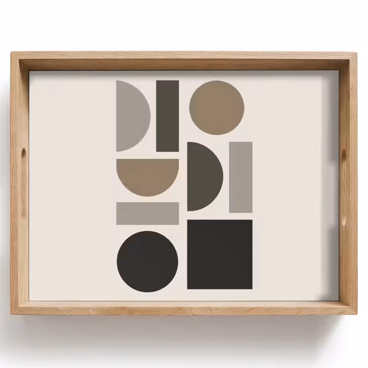 Plateau - Tons naturels - Graphique - Composition verticale — 1