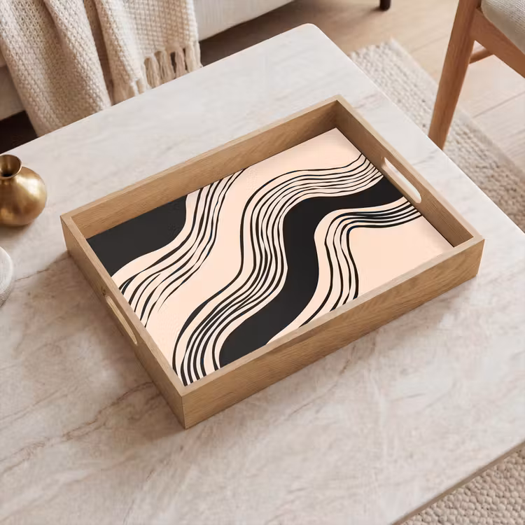 Plateau - Vagues - Noir - Sable — 2