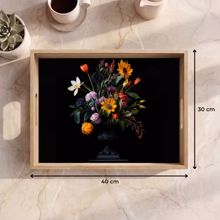 Plateau - Tournesols - Bouquet - Coloré — 7