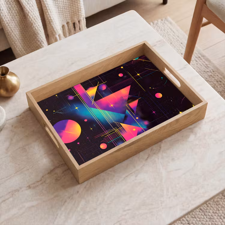 Plateau - Triangles - Cercles - Abstrait - Étoiles — 2