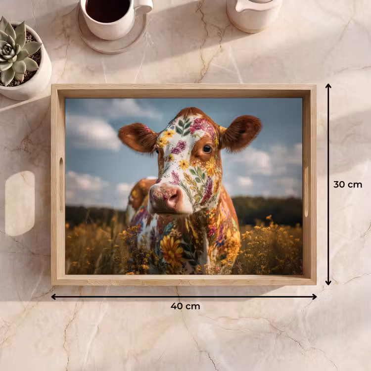 Plateau - Vache - Fleurs - Pré — 7